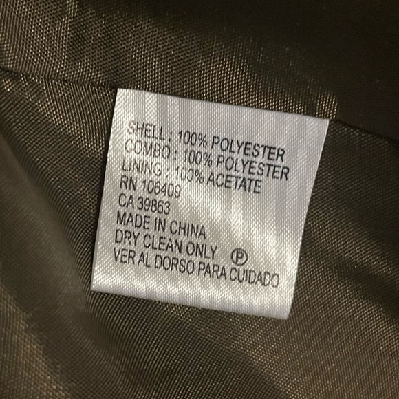 Antonio Melani Olive Green Laser Cut Dress 14 - Picture 9 of 9